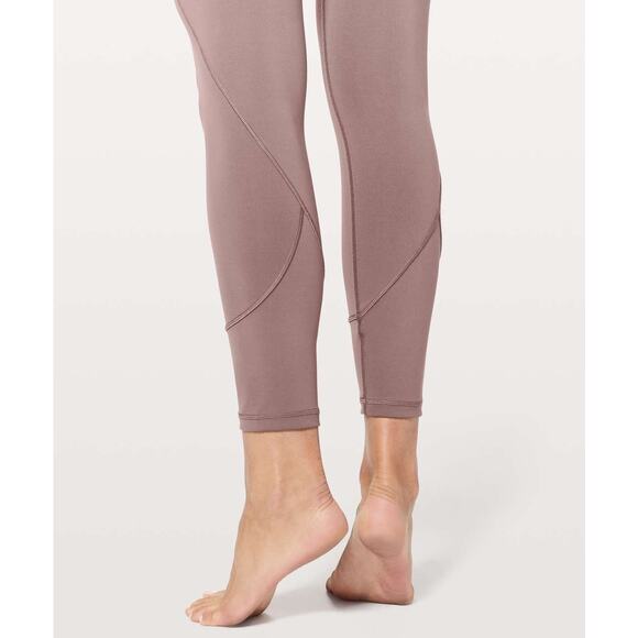 Lululemon In Movement 7/8 Tight *Everlux 25" Size 2 Purple - Picture 7 of 8